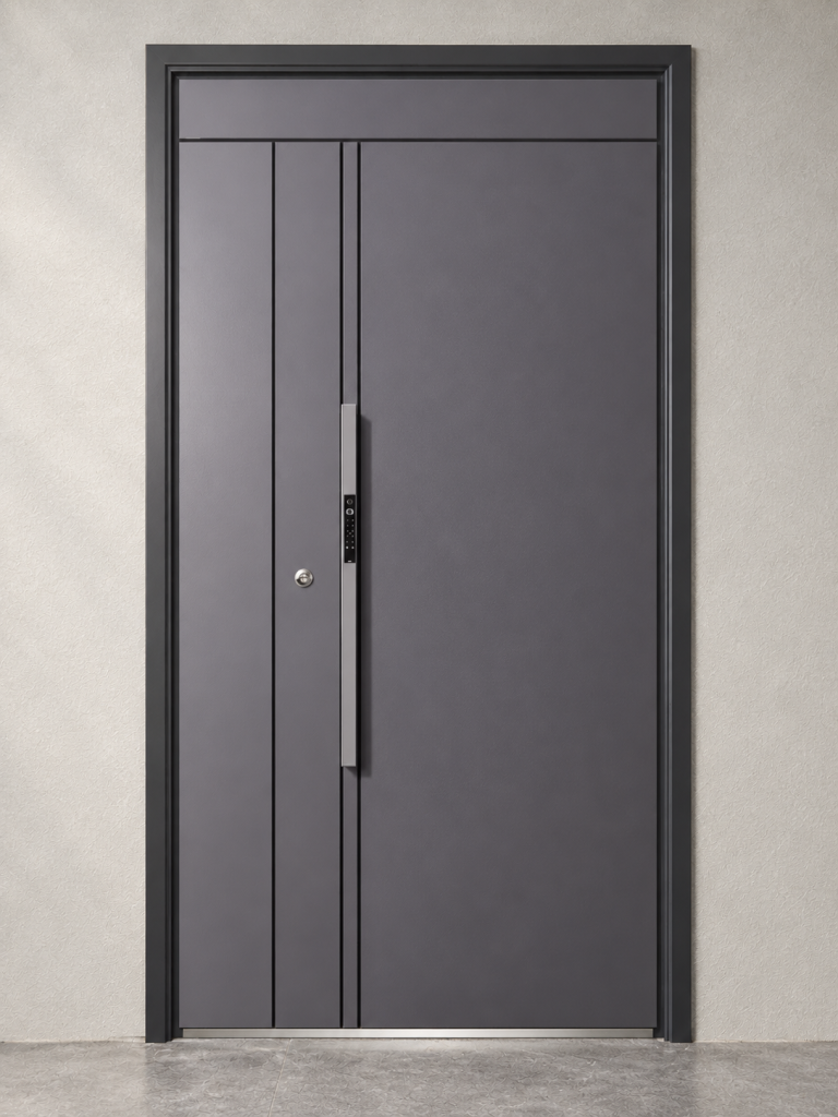 Menggao · Unequal double-leaf door