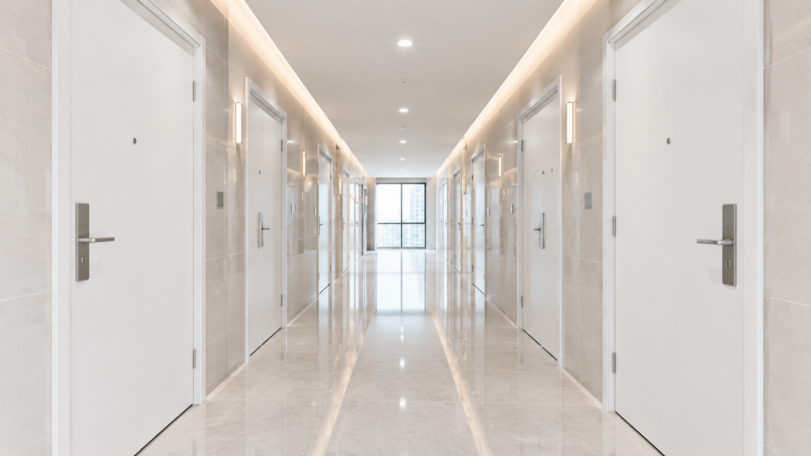 Apartment corridor · Application scene